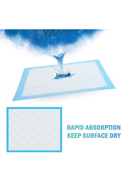 Generic Disposable Changing Pad Underpad Bed Protector Mat, Soft Non-Woven, Leak-Proof (100 pcs, 33x45 cm)