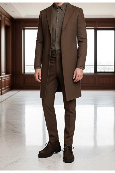 ByEmir AcıKahve Süet Deri Bağcıklı Bot