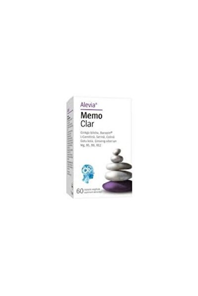 Alevia Memo Clar - Memory & Focus Supplement, 60 Vegetarian Capsules (Alevia)