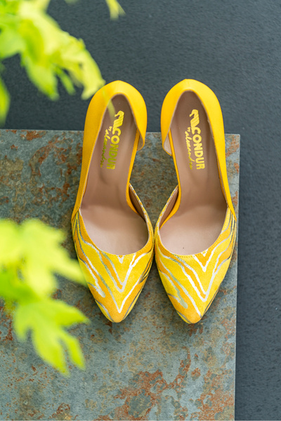 CONDUR by alexandru Stiletto shoes Aime Yellow - 35