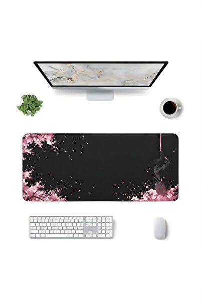 BLACK DEER 8 Different Model Stitched Edge 90X40 cm Digital Player Gaming Mouse Pad (Sword)