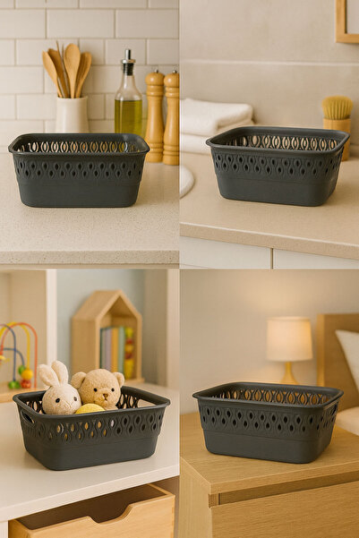 SİHİRLİ AYAKLAR Monna Organizer Basket Multi-Purpose Organizer Basket 25X19Cm 3Lt Bpa Free