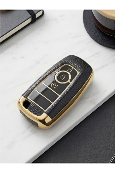 BİVİUM Ford Transit Custom S-Max Ranger Ecosport Explorer Mondeo Kuga 3 Buton Nano Anahtar Kılıfı