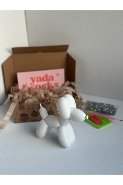 YADA Rhinestone Balon Köpek Kaplama Kiti - Diamond painting, Figür Kaplama Seti, Kristal Taş Yapıştırma