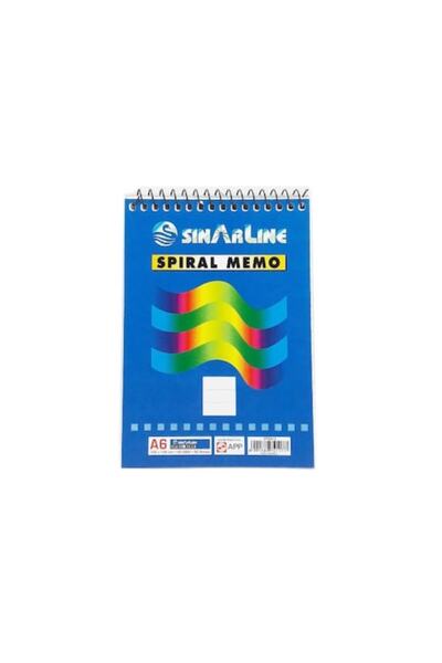 OEM Spiral Notebook A6, 50 Sheets, Dictando SinerLine