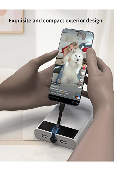 NALACAL 90° USB 2.0 Type-C Male-to-Male 8in/20cm Right-Angle Cable