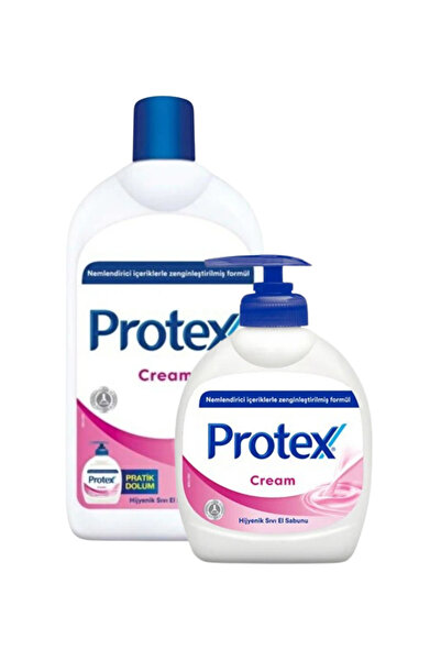Protex CREAM HİJYENİK SIVI EL SABUNU (700ML+300ML)