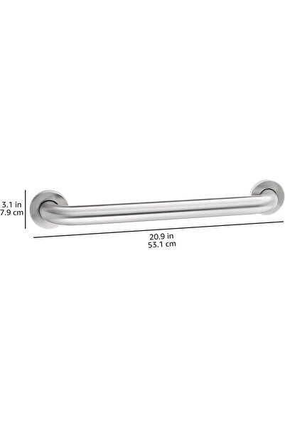 Generic AmazonBasics GBAR-150-18 Grab Bar, 18-Inch, Stainless Steel