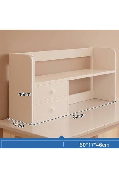 NKX Desktopshelf for Multipurpose Use Floor Standing Storage Cabinet Multi Layers and Drawers Bookcase