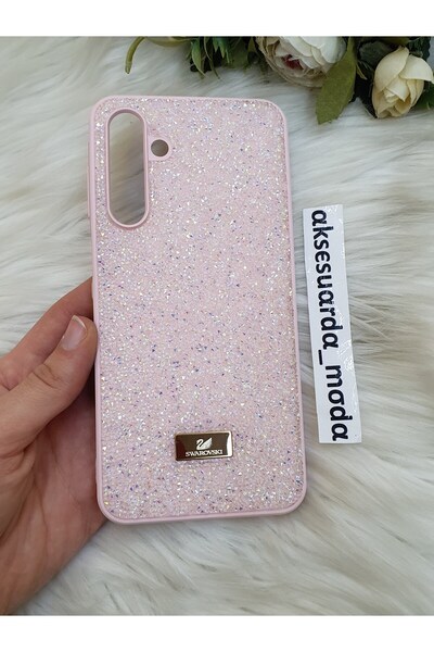 ZB Aksesuarda Moda حافظة سواروفسكي ستون الفاخرة المتوافقة مع هاتف سامسونج جال...