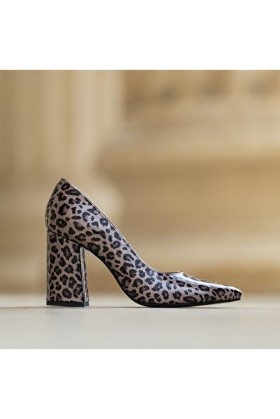 CONDUR by alexandru Pantofi Dama cu Toc Gros Victoria Light Sauvage - 37