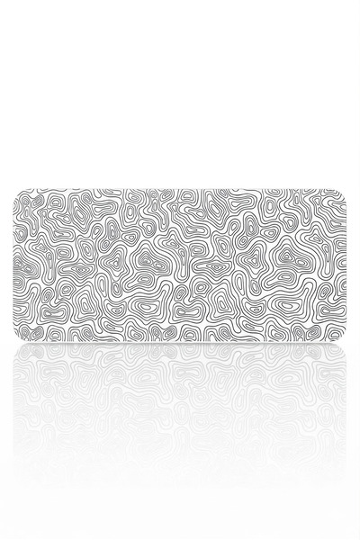 BLACK DEER 8 Different Model Stitched Edge 90X40 cm Digital Gamer Gaming Mouse Pad (White Typography)