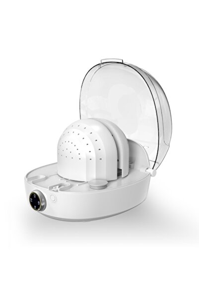 OEM Hat/Cap Washer, Sanitizer, Dryer and Care Device — 3 Wet/Dry Modes, White