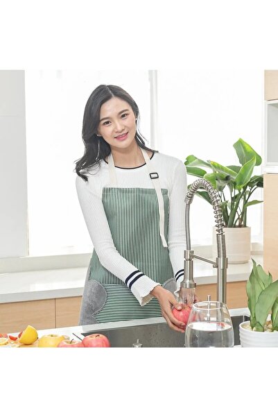 OEM Waterproof kitchen apron, Chef apron 69*71 cm, Green