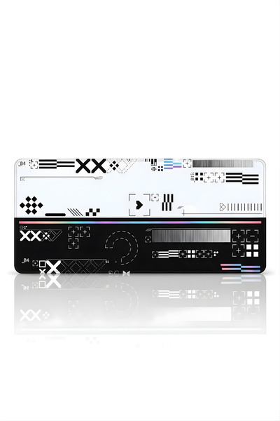 BLACK DEER 8 Different Model Stitched Edge 90X40 cm Digital Player Gaming Mouse Pad (Printstream)