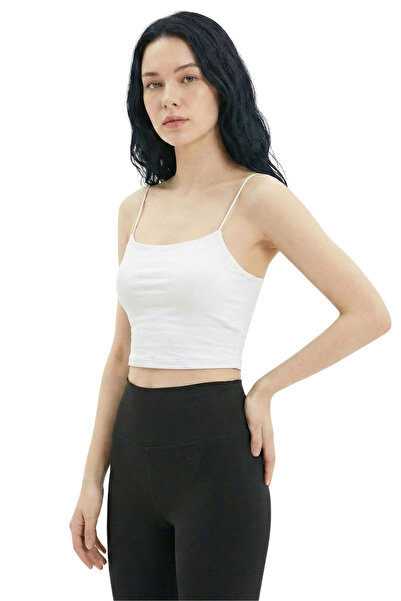 newhappylife Kadın Şık Büstiyer & İp Askılı Crop & Kadın İç Giyim & Dış Giyim & Penye Bluz