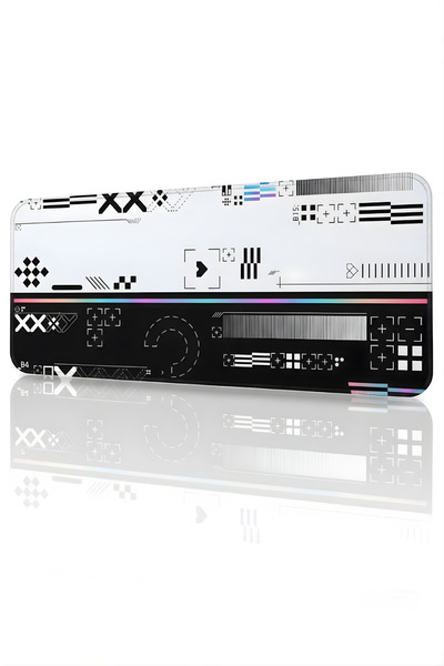 BLACK DEER 8 Different Model Stitched Edge 90X40 cm Digital Player Gaming Mouse Pad (Printstream)