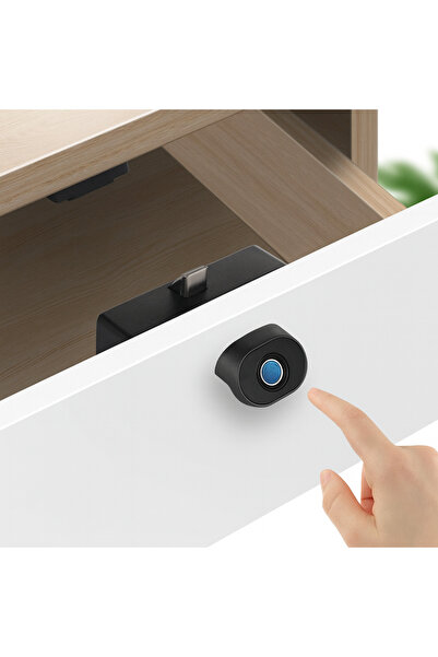 alphastore Parmak İzi ile Açılan Akıllı Çekmece Kilidi – Güvenli ve Modern Sa...