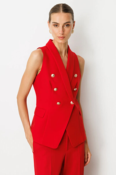 Ekol Kruvaze Yaka Kapak Cepli Yelek