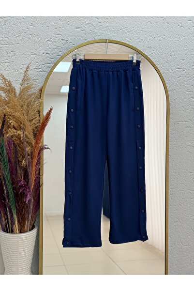 MİHRA STORE Fadia Snapback Tracksuit-Na75 Navy Blue