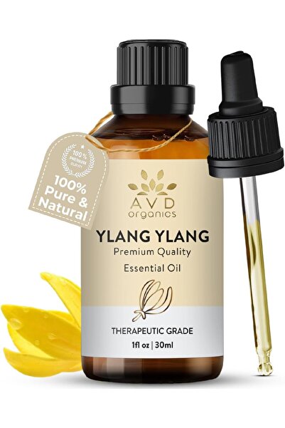 AVD Organics Ylang Ylang Essential Oil 30ml – 100% Pure & Natural