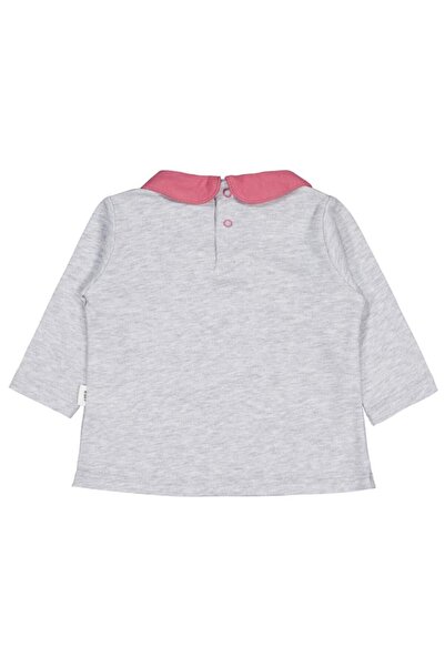 Civil Baby سترة كيوتي مطبوع ذات الياقة للأطفال من عمر 6-18 شهرًا - رمادي من ع...