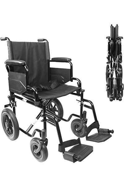 unkown كرسي متحرك خفيف الوزن قابل للطي من PEPE Mobility (إطار فولاذي قوي) - ل...