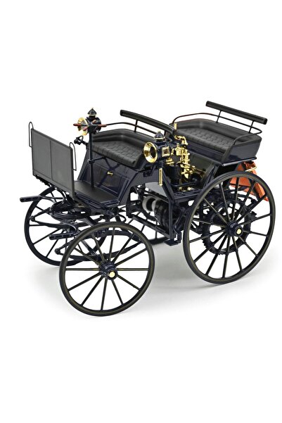 Norev 1886 Daimler Motorkutsche 1886 Blue 1:18 Scale Diecast Model Car by