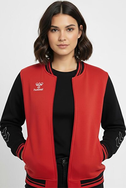 hummel Campus College Coat Red