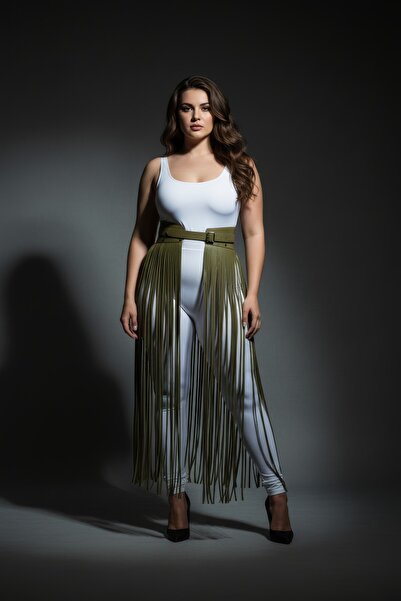 Angels Passion Fusta kaki de mărime mare Aspect elegant, potrivit pentru utilizare în patru anotimpuri - Producție internă En