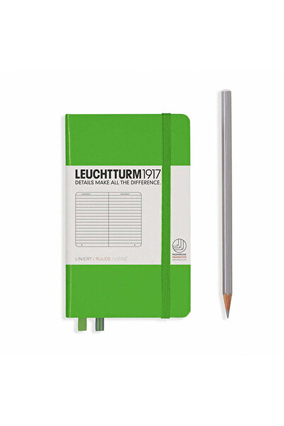 Leuchtturm1917 Leuchtturm 1917 A6 Pocket Notebook, velin - light green, 187 p...