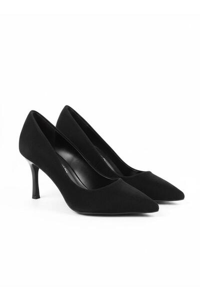 Aldina Nucci Suede Stiletto Thin Heeled Shoes