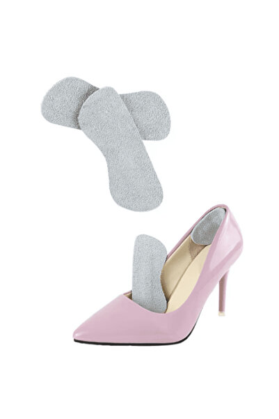 CRM Set de 2 inserții de protecție pentru călcâi, autoadezive, gri