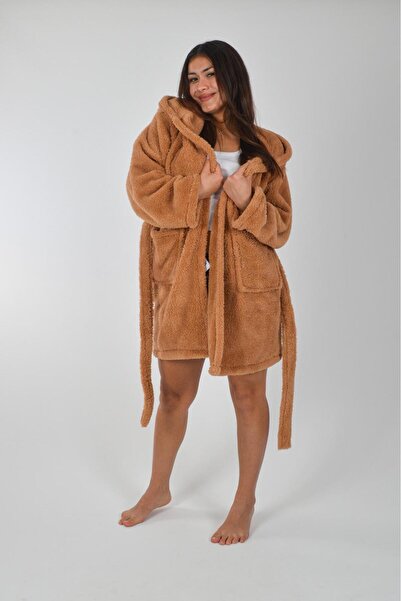 Uçkan home Παντελόνι με κουκούλα Unisex Wellsoft Plush |   Μπουρνούζι