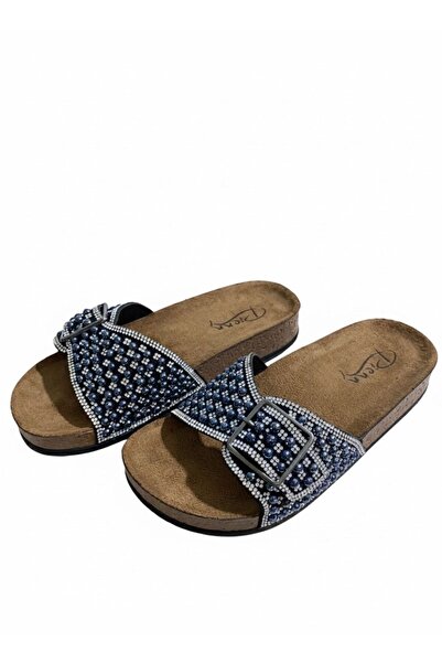 Aldina Nucci Pienn stone women's slippers