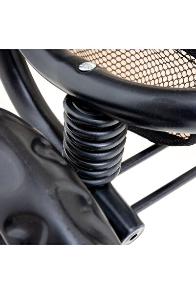 Doris Foldable stroller for dolls Beige 2in1 with adjustable handle, canopy with window, mattress