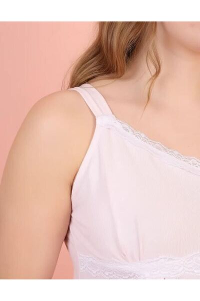 JENİKA Women's Maternity 3-Piece Pajama Set – Stylish Lace Detail