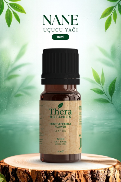 THERA BOTANICS %100 Saf Nane Uçucu Yağı 10 ml – Mentha Piperita Flower Oil (Doğal & Saf İçerik)