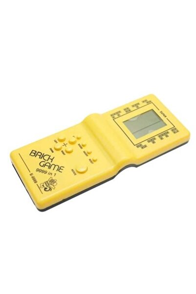 OEMN Retro Brick Game Console, Yellow, Portable