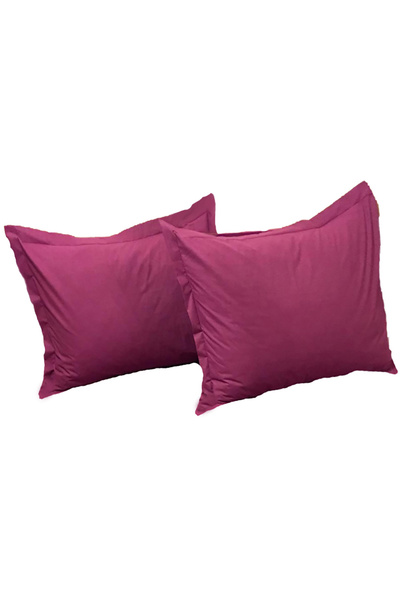 Liz Line Set of two pillowcases, ranforce cotton, various sizes and colors, "Monocrom" collection by