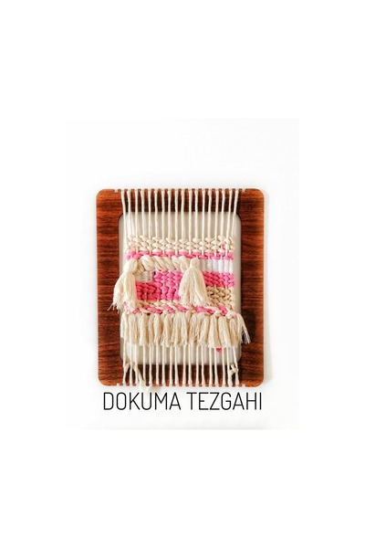 Skygo DKTT Ahşap Oyuncak Odası 20 Kanallı Ahşap Eğitim Dokuma Tezgahı - 30cm ...