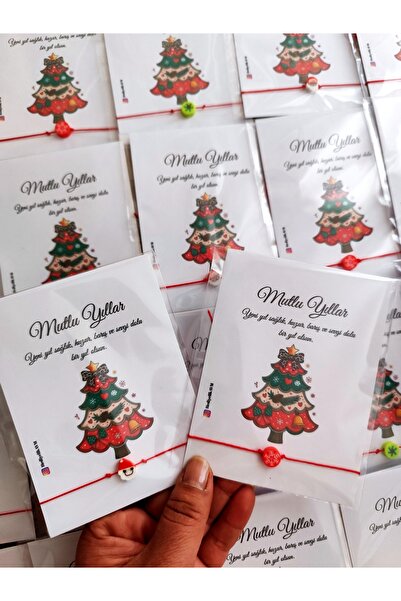 HediyelikAVM New Year Christmas Gift Souvenir 18Pcs Bracelet