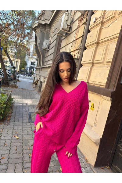 StylovelyShop Two-piece Knitwear Set