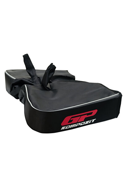 GP KOMPOZİT GP Kompozit Universal Naked / Max Scooter El Korumalı Rüzgarlık Siyah
