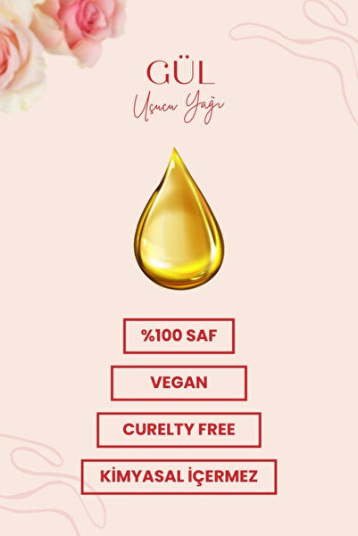 THERA BOTANICS Gül Uçucu Yağı 10 ml – Rosa Damascena Flower Oil (Doğal İçerik)