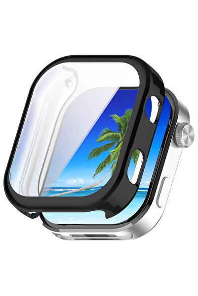 CaseOnn حافظة شاومي ريدمي ووتش 6 مع حماية للشاشة 360 درجة حماية كاملة باللون ...