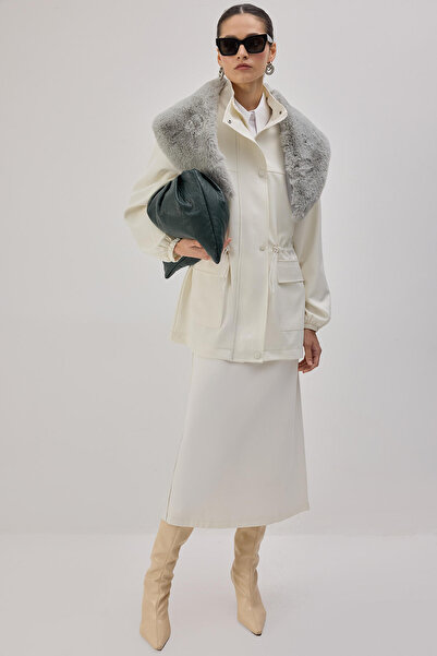 Touché Privé Stand Collar Zipper Jacket