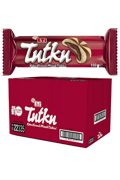 Eti بسكويت موزاييك كريمة الكاكاو من توتكو 100 جرام * 24 قطعة