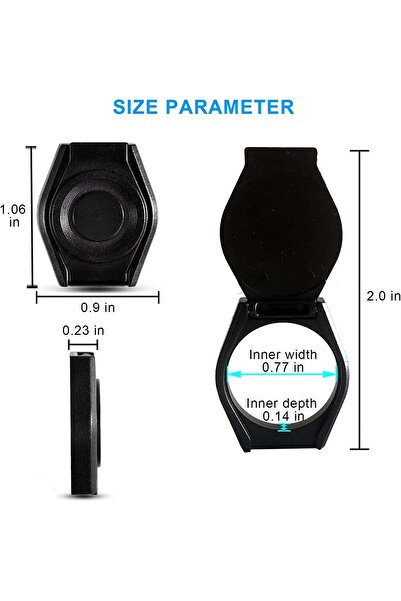 SYOSI 4 Pack Webcam Privacy Covers - Thin Slide Shutter with Strong Adhesive (Blue)