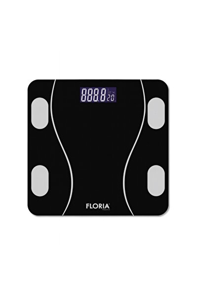 Zilan ZLN 8962 Body Scale, Tempered Glass 180 kg, OkOk App, Black